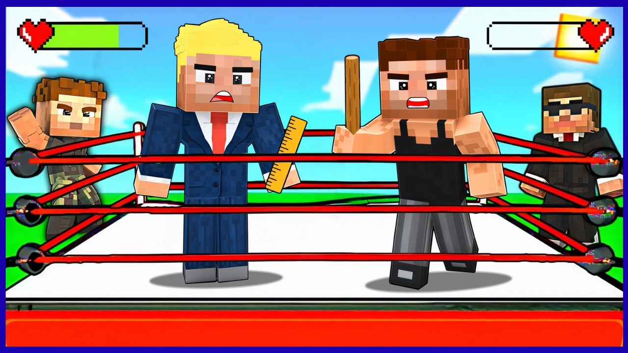 ÖĞRETMEN EFEKAN VE KEKO ALİ RİNGTE KAVGA ETTİ 😂 - Minecraft