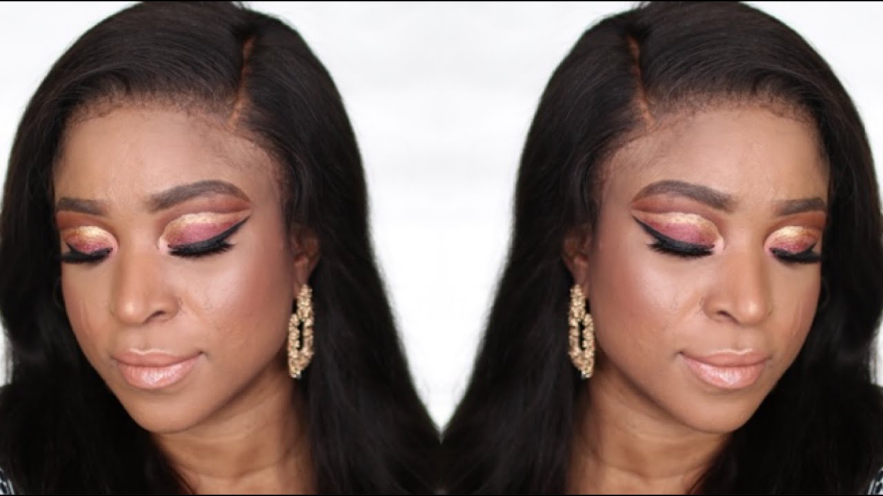 Easy  Cut-crease Makeup Tutorial Ft Bellapierre Cosmetics Review