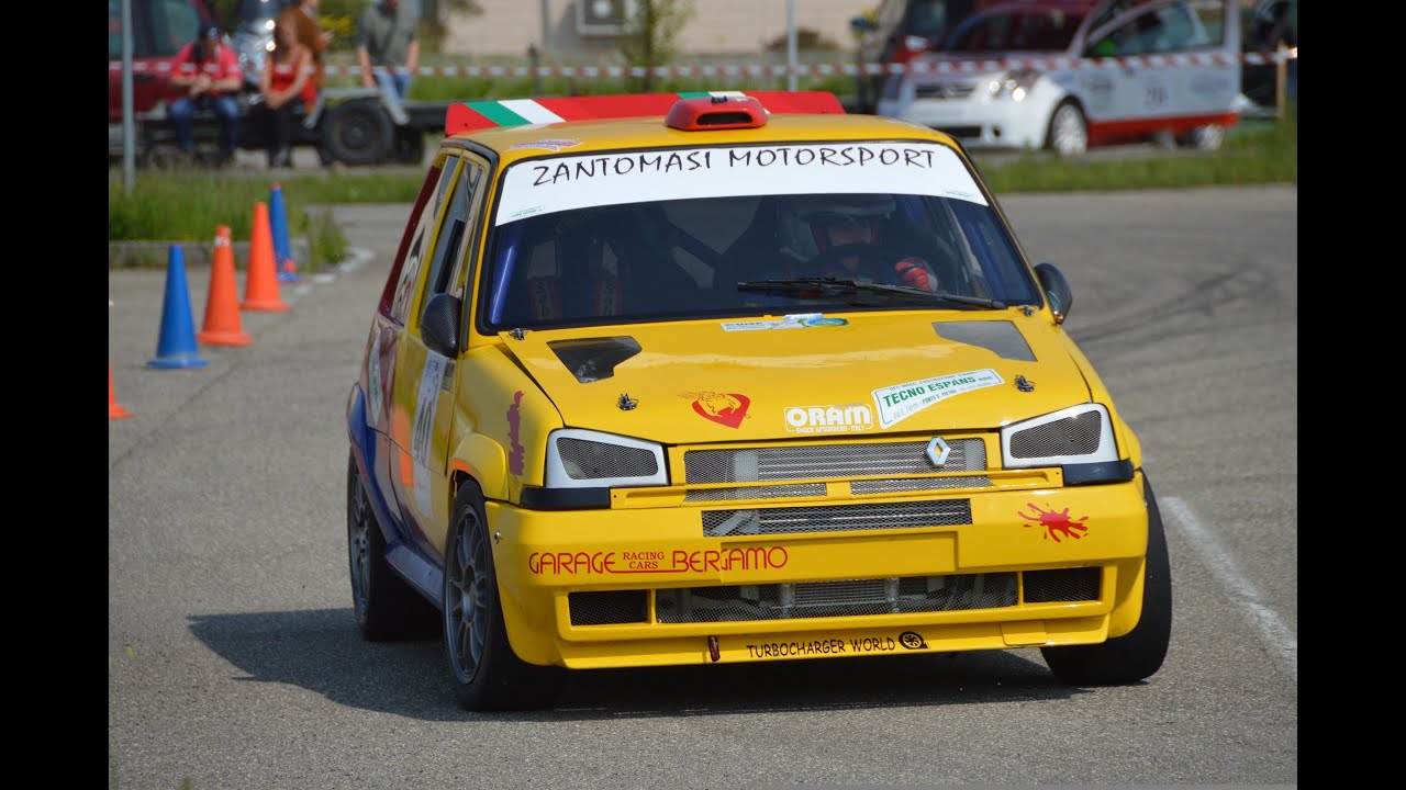 3x tuned Renault 5 GT Turbo: flames & action