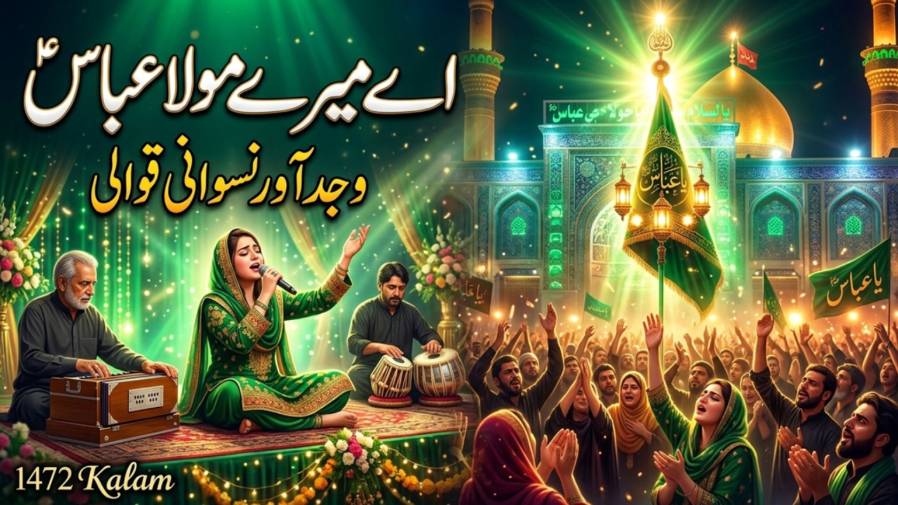اے میرے مولا عباسؑ  وجد آور نسوانی قوالی  دل کو چھو لینے والی صدا | 2026