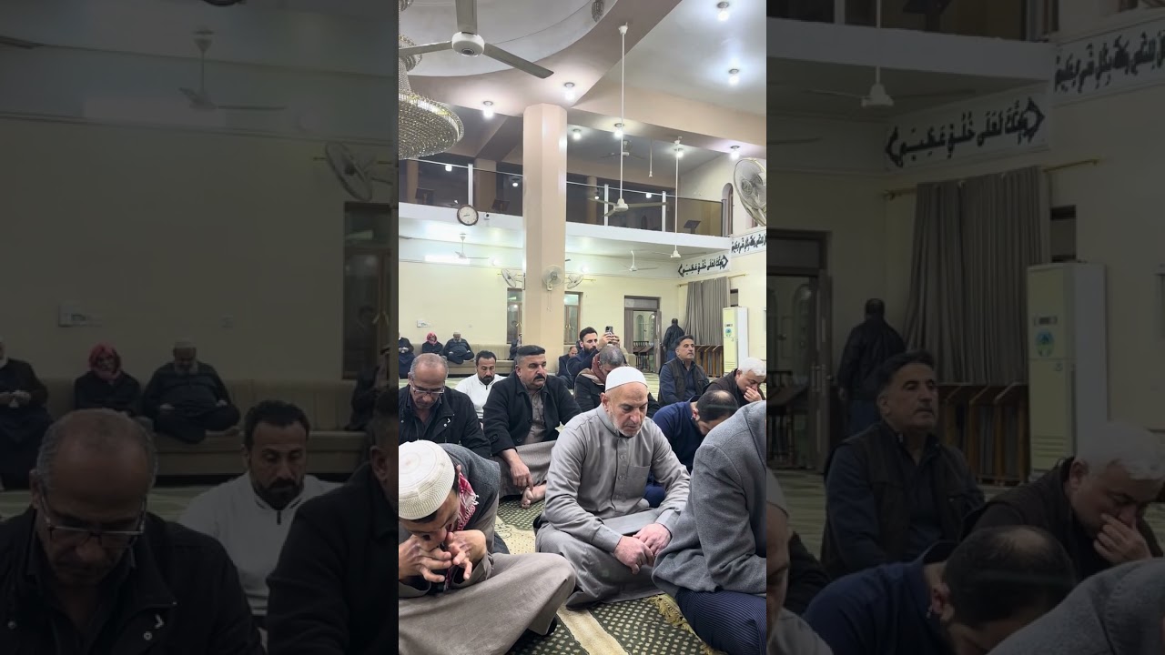 دعاء التراويح ليلة الرابع عشرمن 🌙رمضان المبارك ٢٠٢٦ في رحاب جامع الفياض بصوت الدكتور سعدون الحلبوس