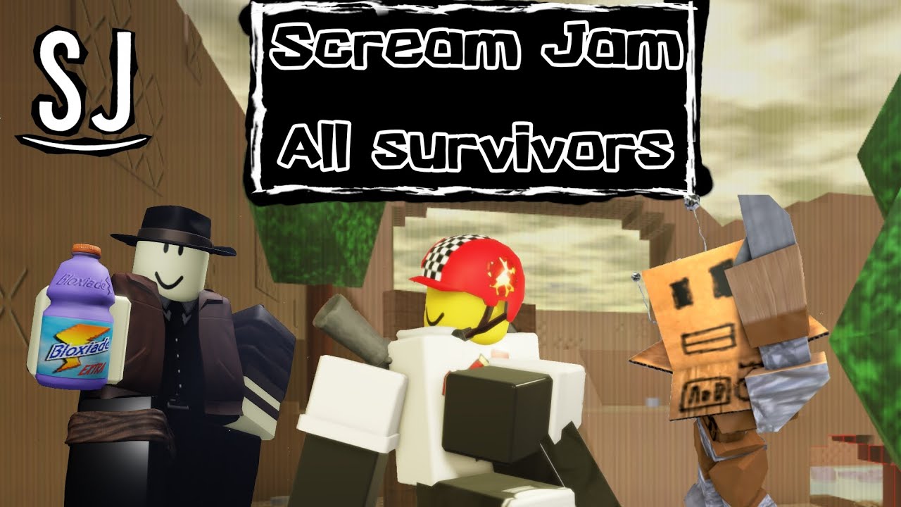 Winning with all survivors - Scream Jam | TheSuneDude