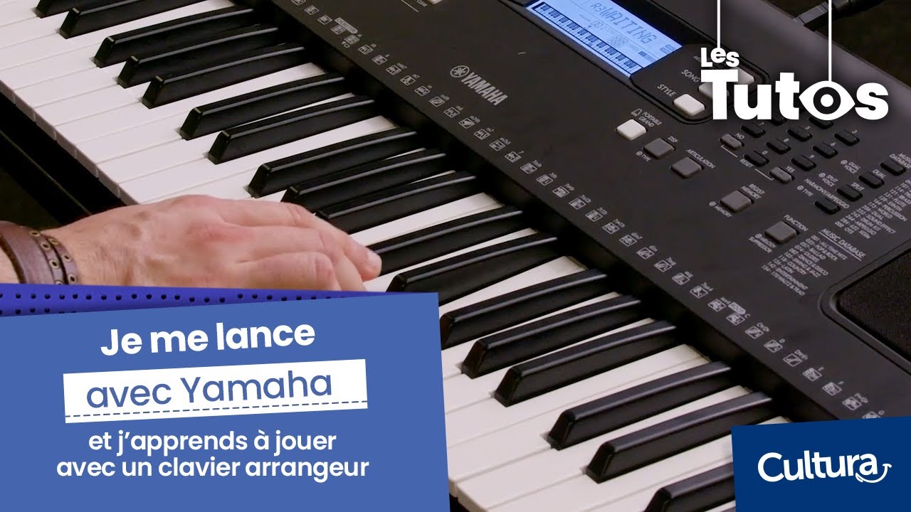 J'apprends à jouer d'un clavier arrangeur avec Yamaha
