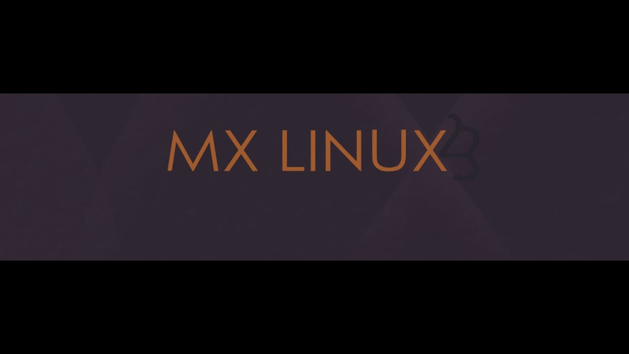 1 Установка MX Linux