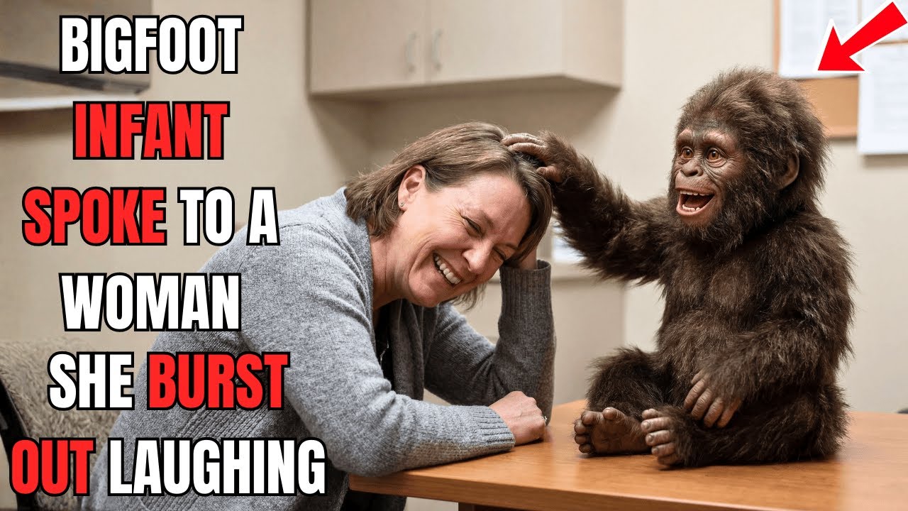 What This Bigfoot Infant Said To The Woman—It Made Her Burst Out Laughing