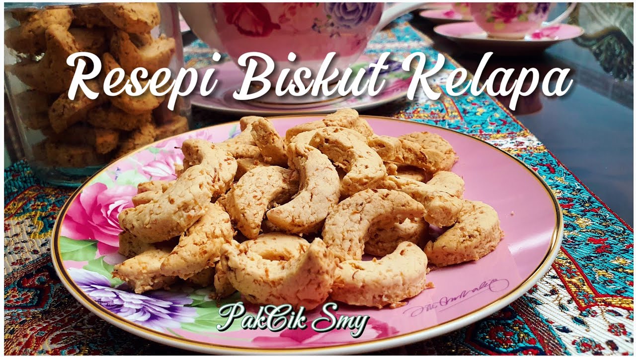 Resepi Biskut Kelapa Legend || Resepi dan Cara Senang PakCik Smy