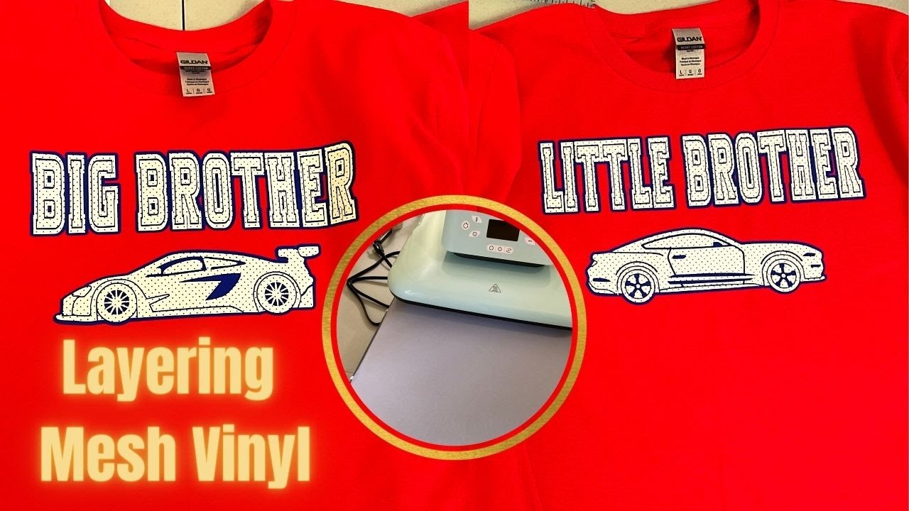 Beginner Friendly Tutorial | Layering Mesh Iron On (HTV) Vinyl
