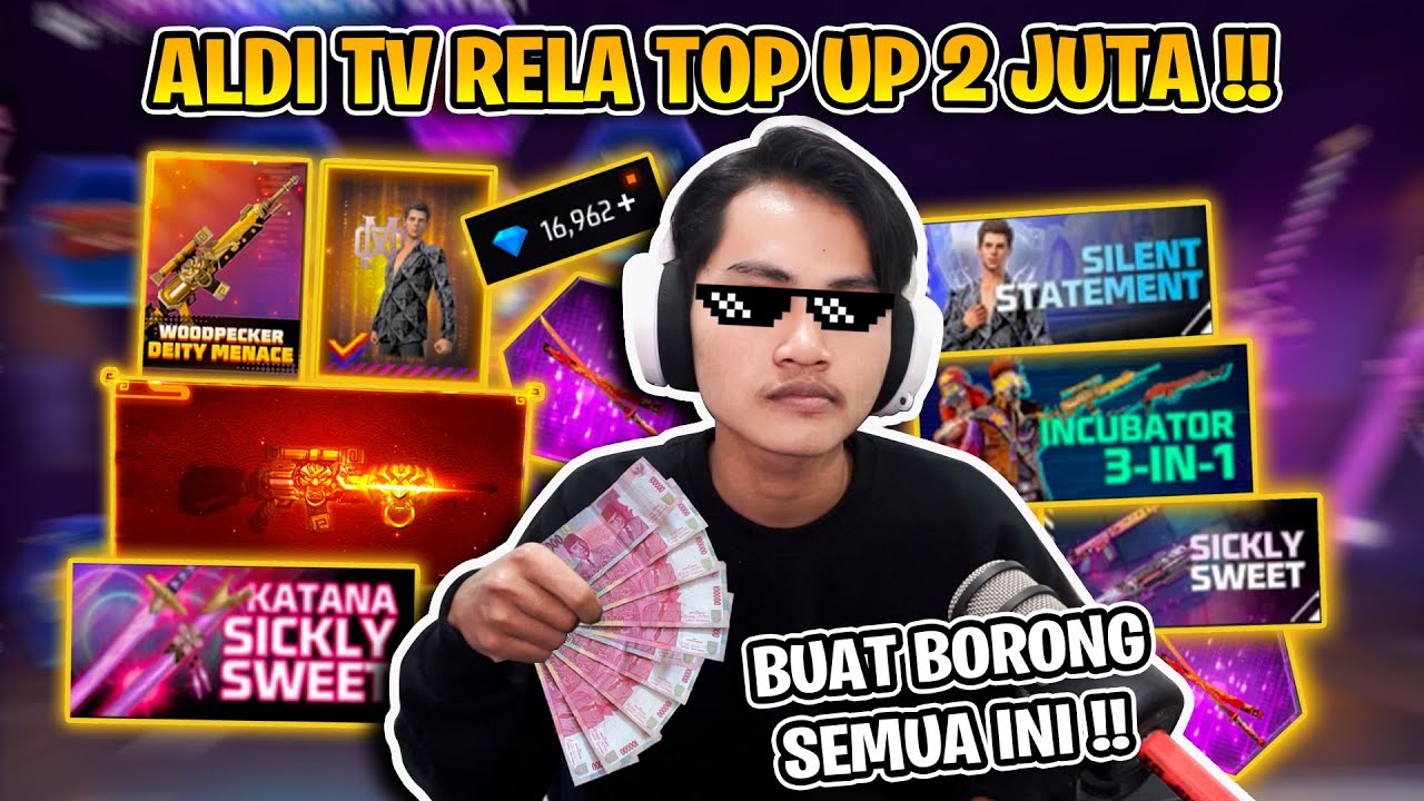ALDI TV TOP UP 2 JUTA BUAT BORONG SEMUA EVENT INI !!