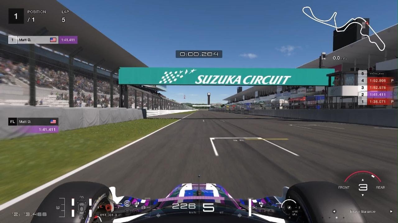 S2 Suzuka Lap Reference
