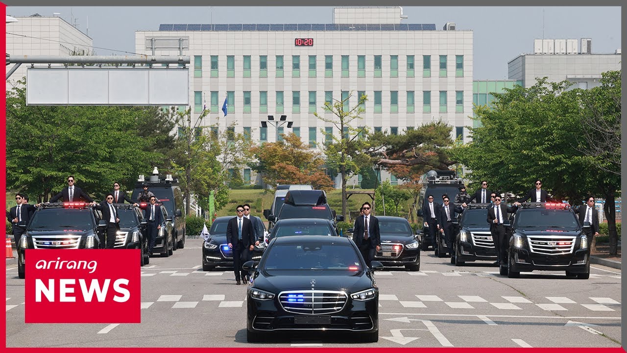 South Korea's presidential security agents practice shooting, motorcade, attack scenarios...