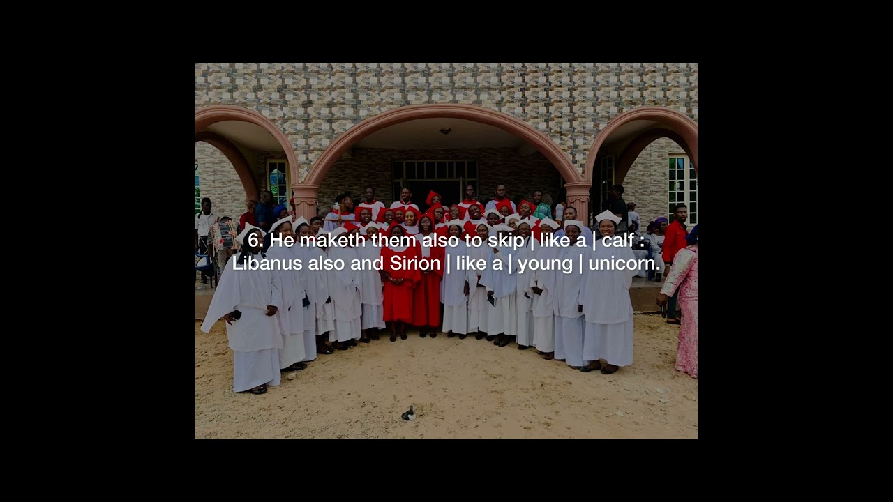 Psalm 29. NCP 100. Matthew Cambridge. #psalms #psalm #chanting #chant #anglican #classicalmusic