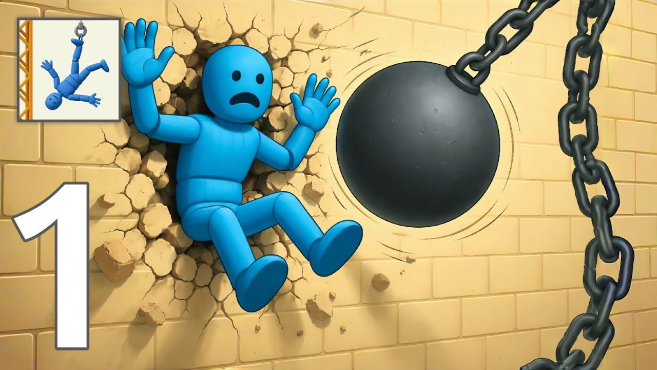 Ragdoll: Break Bones Simulator - Gameplay Walkthrough 1 level 1-70 - (IOS, Android)