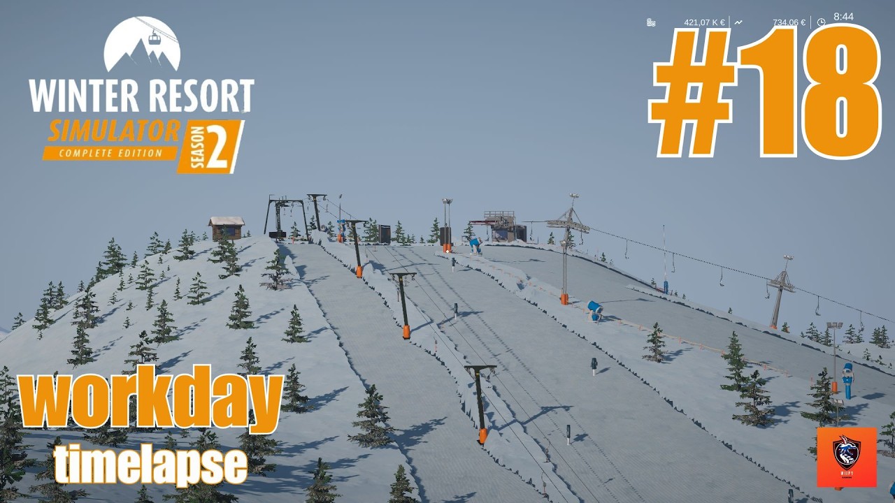 Winter Resort Simulator 2 | Part 18 - The Most Snow This Season! Preparing All Slopes