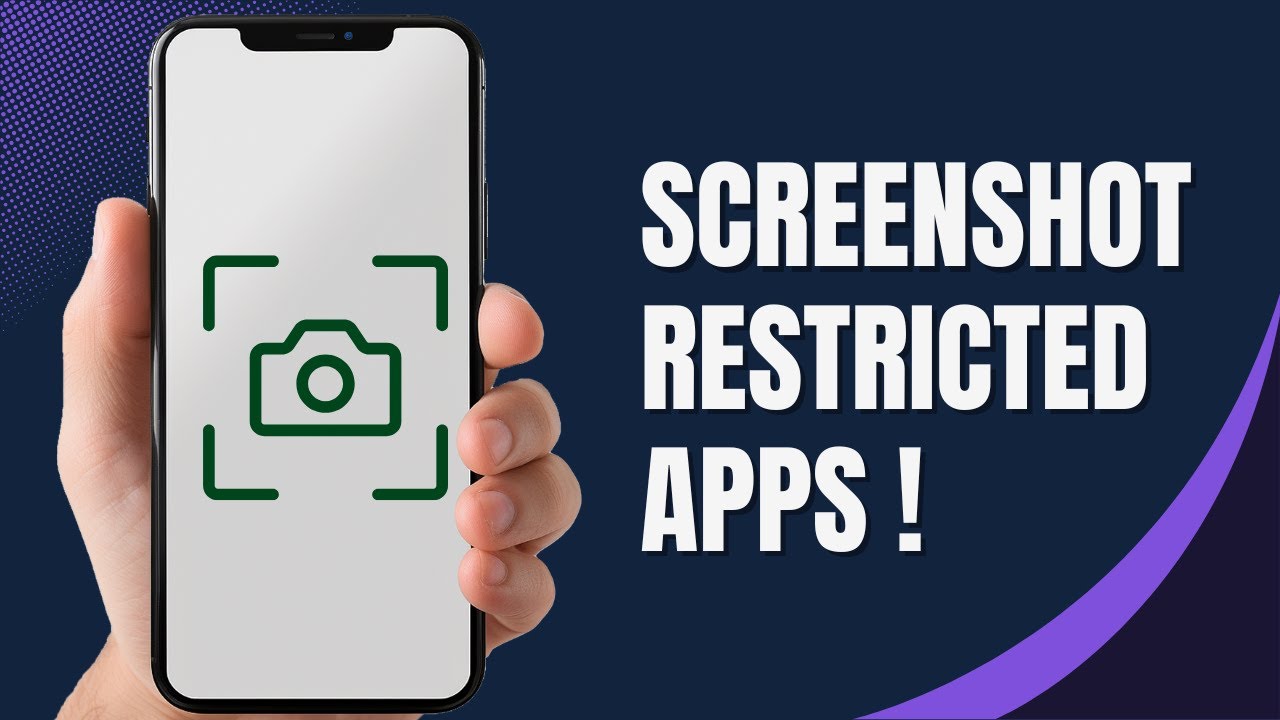 How to Take Screenshots on Restricted Apps Easily | 2026 Simple Hacks