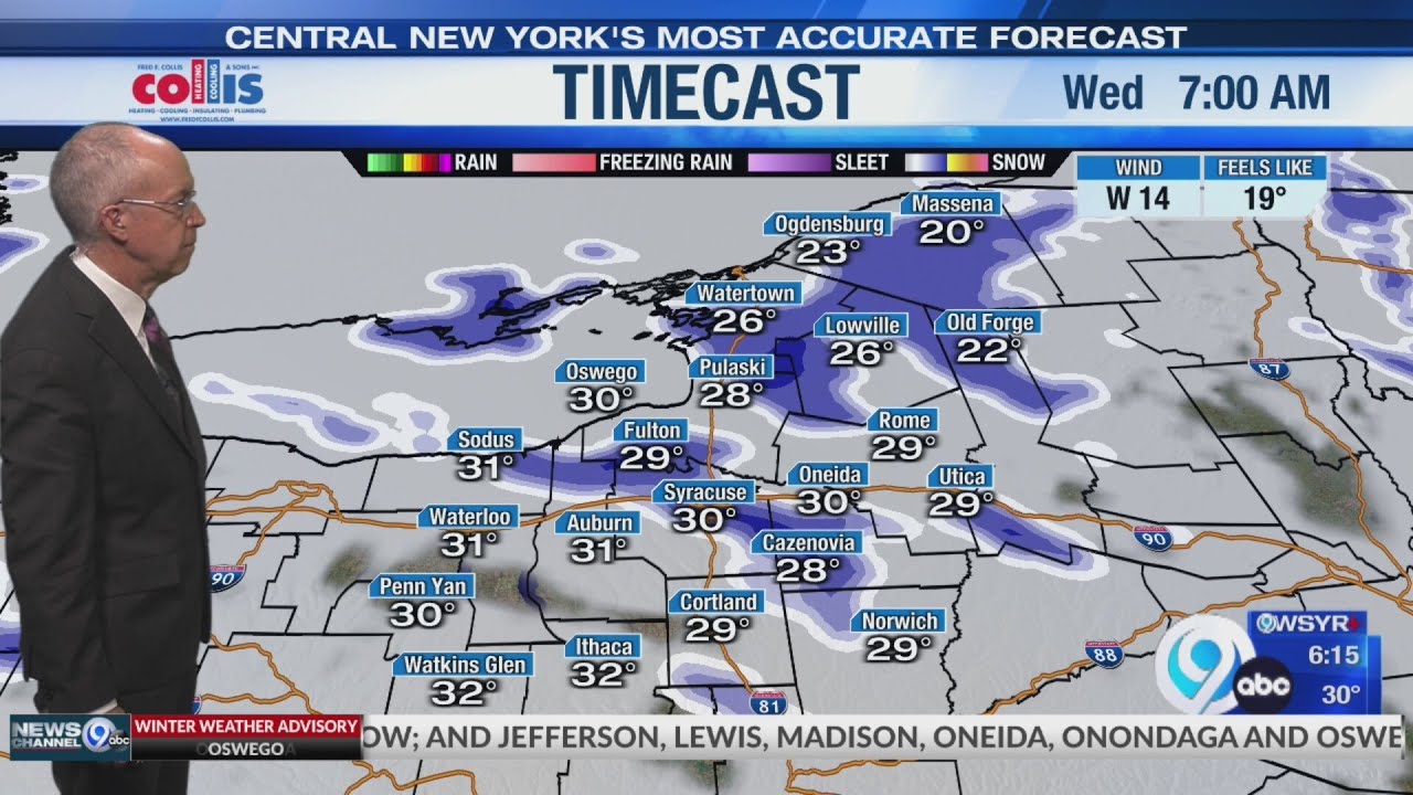 Storm Team Forecast: 6PM Tuesday 2-10-26