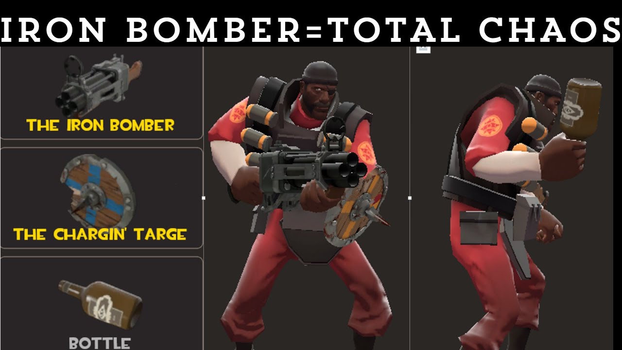 Demoman Went Crazy with Iron Bomber! | Team Fortress 2 Intense Payload Match
