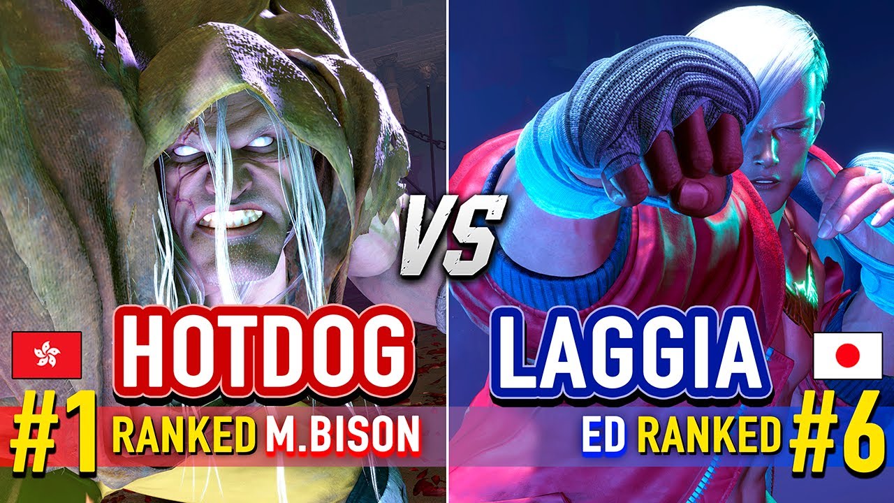 SF6 🔥 HOTDOG (#1 Ranked M.Bison) vs LAGGIA (#6 Ranked Ed) 🔥 Street Fighter 6 High Level Gameplay