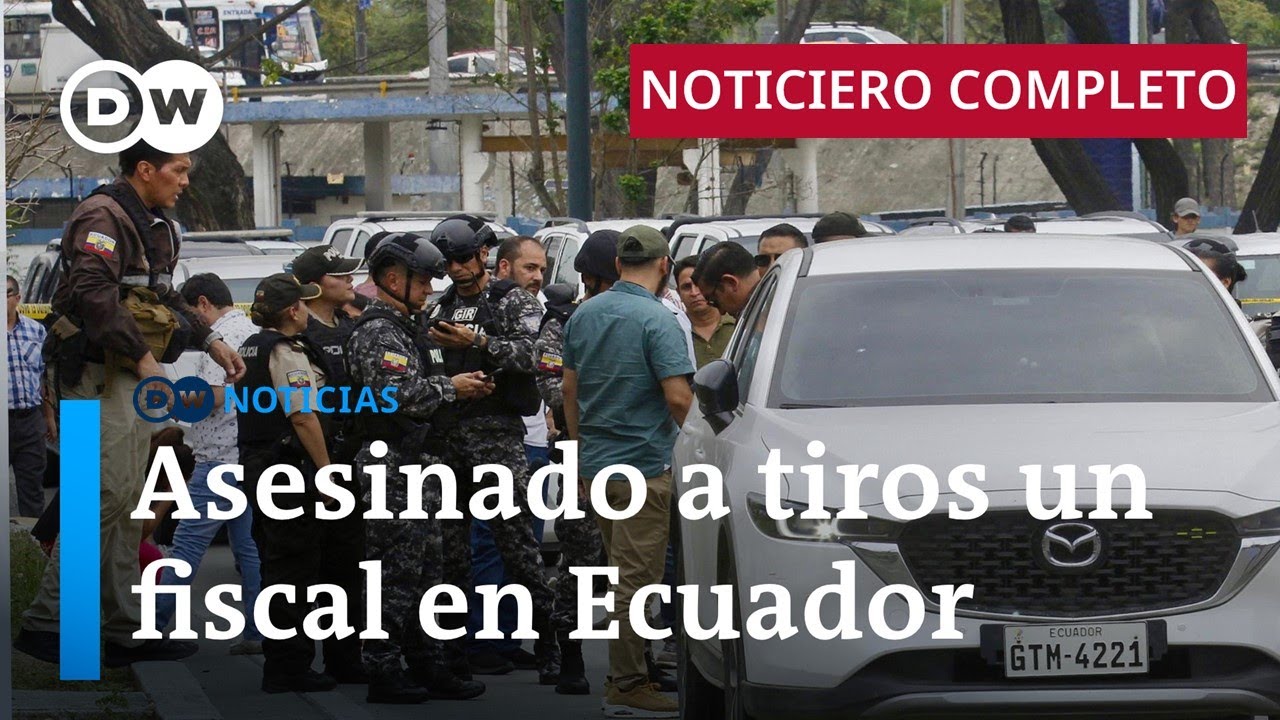 DW Noticias del 17 de enero: Asesinan a un fiscal antimafias en Ecuador [Noticiero completo]