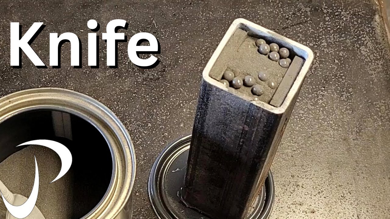 Forging a Knife From Ball Bearings