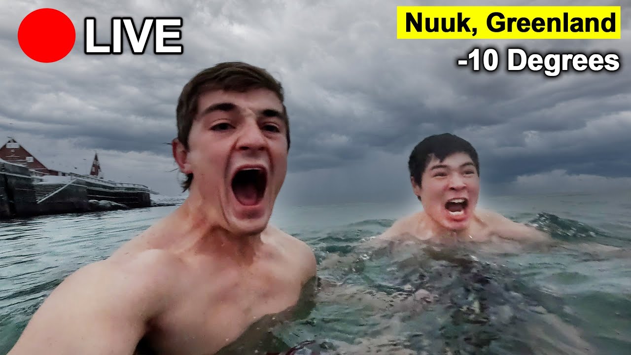 IRL Whats happening in Greenland + Polar Plunge in -10 degrees