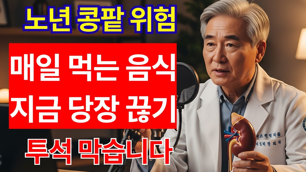 투석 피하려면 지금 당장 끊어야 할 음식 TOP3 | 건강 | 식단 | 혈관 | 노후 | 오디오북