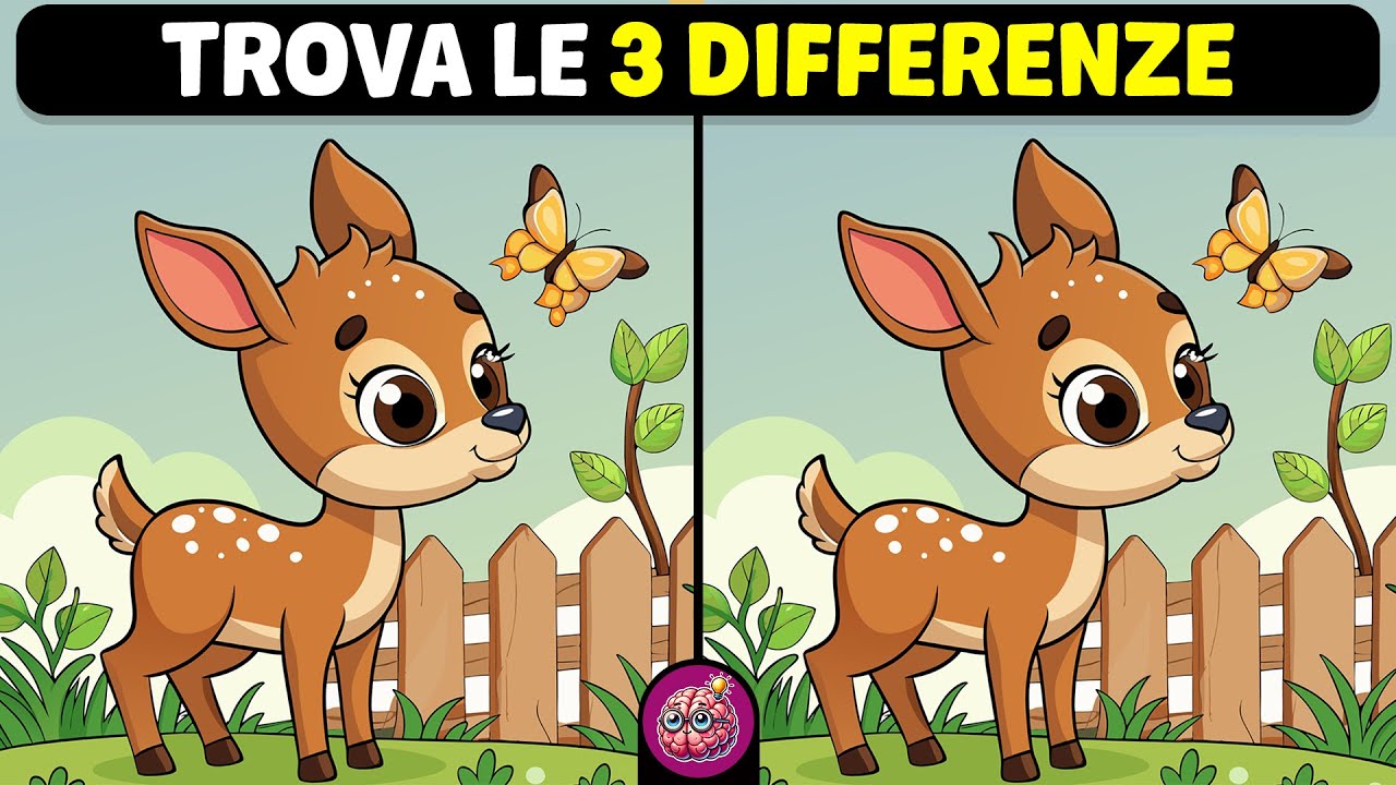 🧠🧩Scova le 3 Differenze Velocemente con l'Allenamento Mentale! 🧩🧠 | Trucchi Mentali