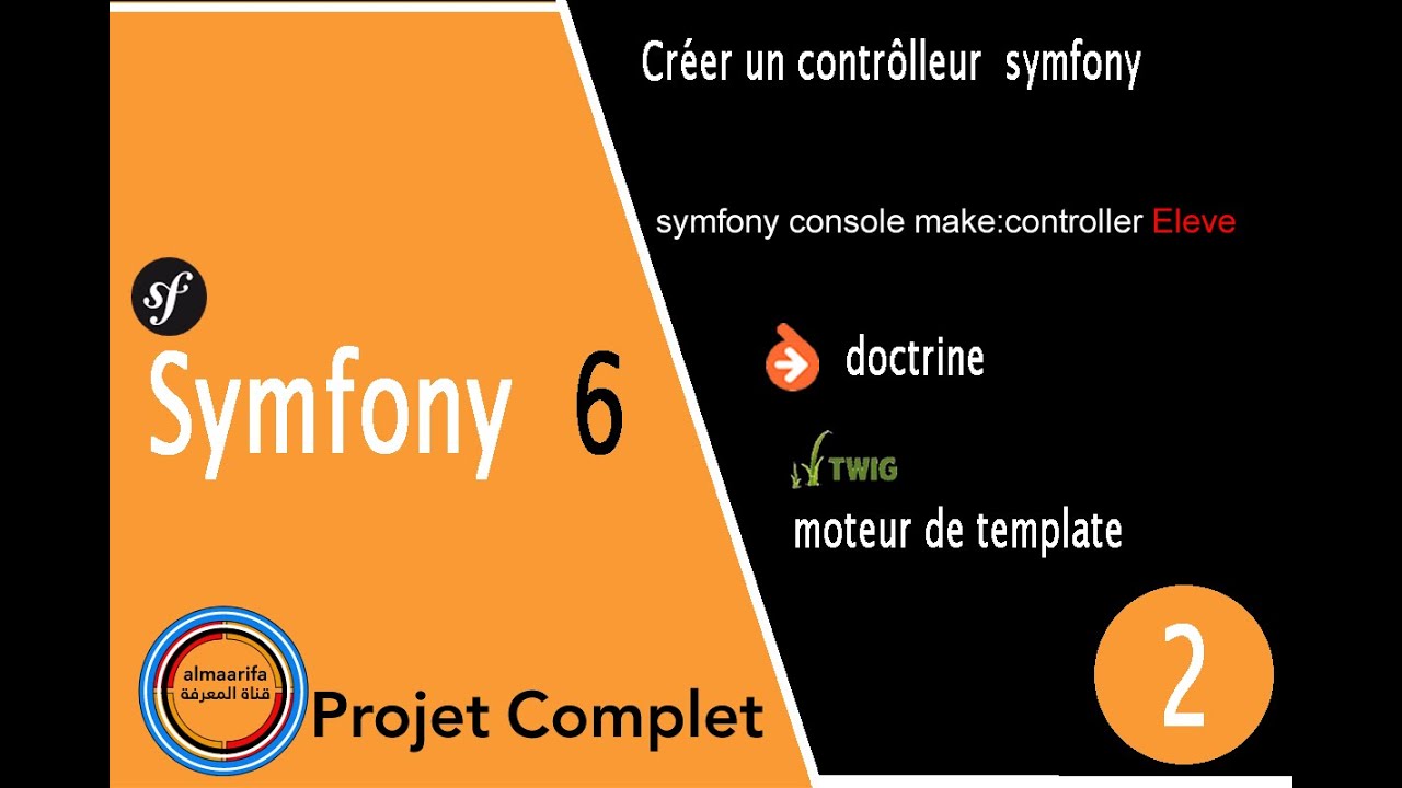 2. Créons notre premier Controller dans symfony  'EleveController'