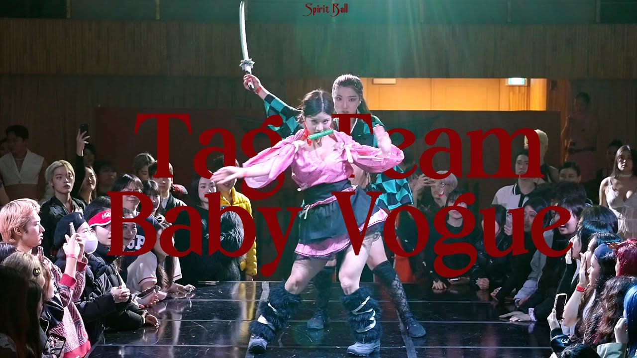 Tag Team Baby Vogue at SPIRIT BALL 2024 (titch ninja,jacky ninja,wooyon ninja present)