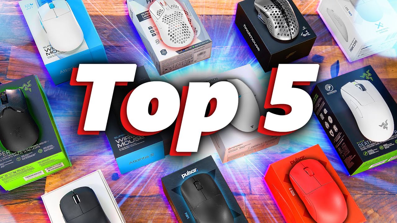 Top 5 Gaming Mice of 2022!