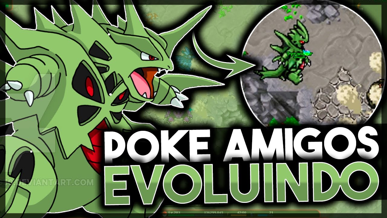 De NOOB a MASTER no POKE AMIGOS #04! FAZENDO Dungeon do CLAN + OUTLAND INSANA PARA UP! 🔥