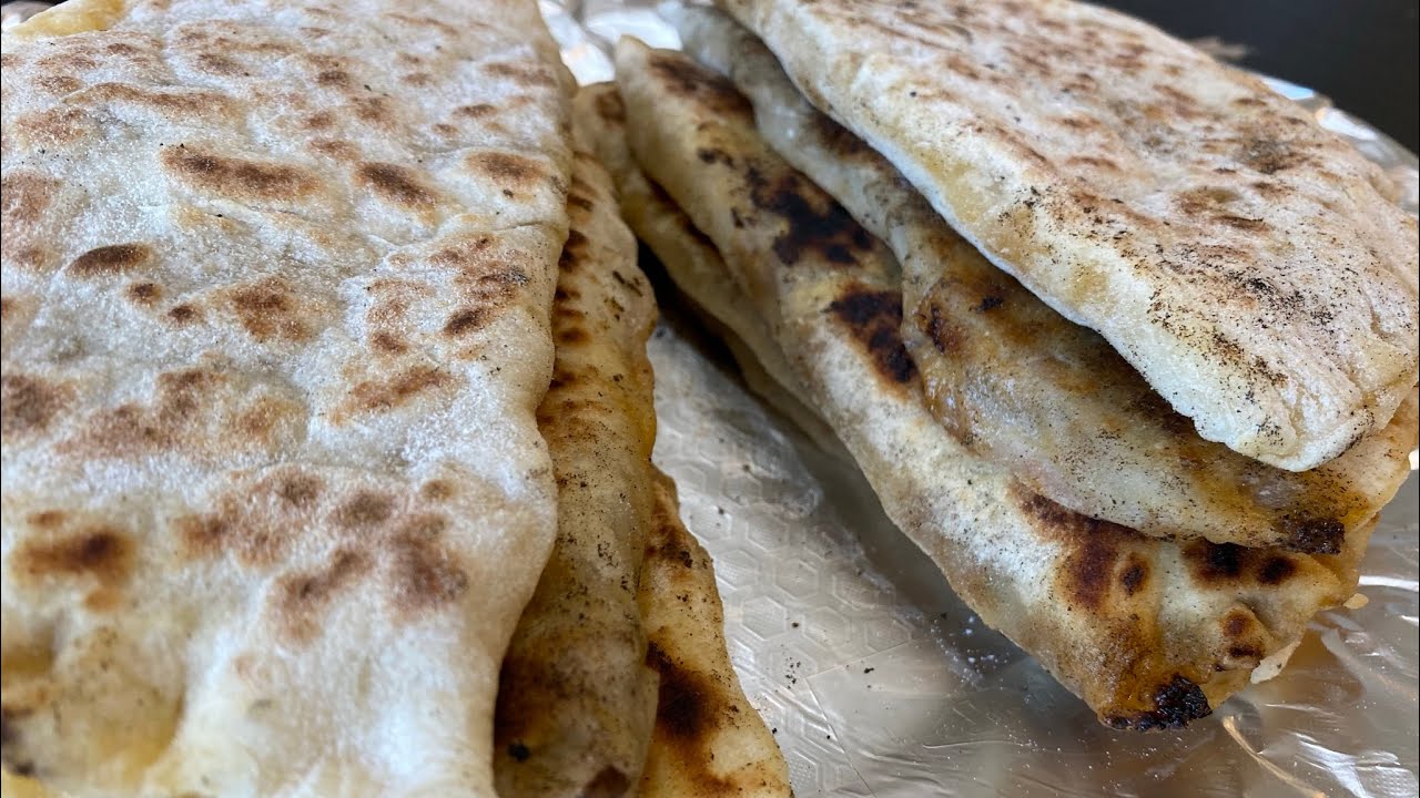 اطيب شمبورك مشوي بالبيت و بحشوة اللحم | وصفة جزراوية تقليديه خطوة بخطوة 💙