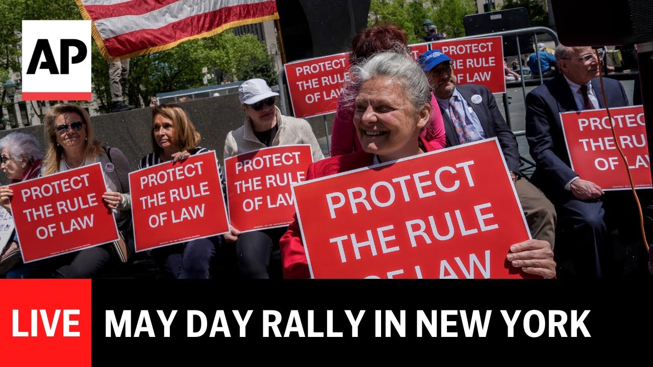 LIVE: May Day rally in New York