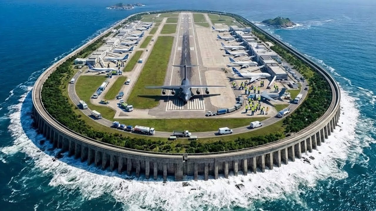El Aeropuerto Flotante Más Caro de China (14.000 Millones): No Creerás Que Es Real