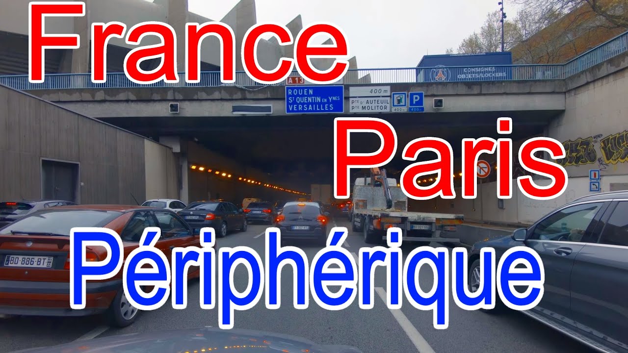 France : Paris Circular - Boulevard Périphérique & motorway A1