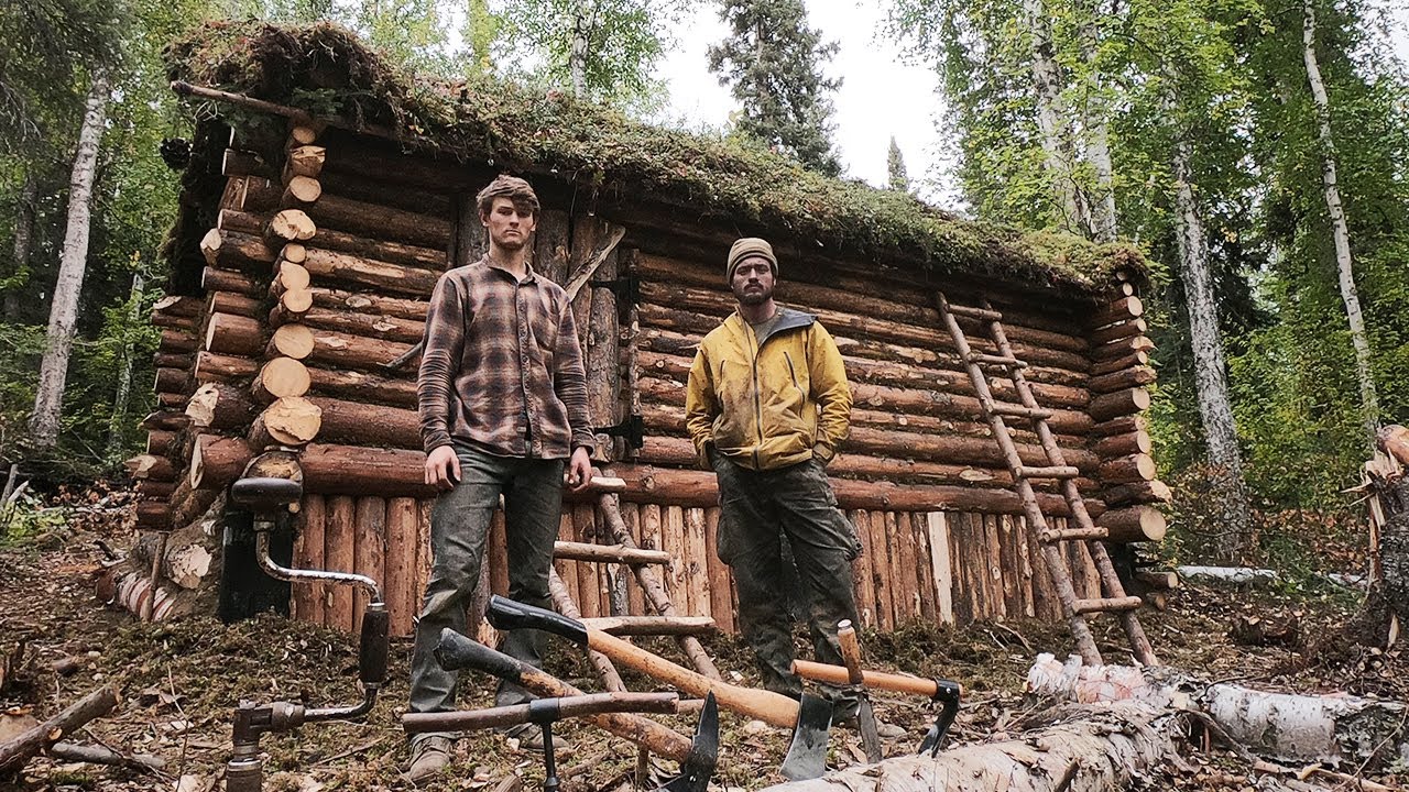 30 days Starving and Building a Cabin in Alaska