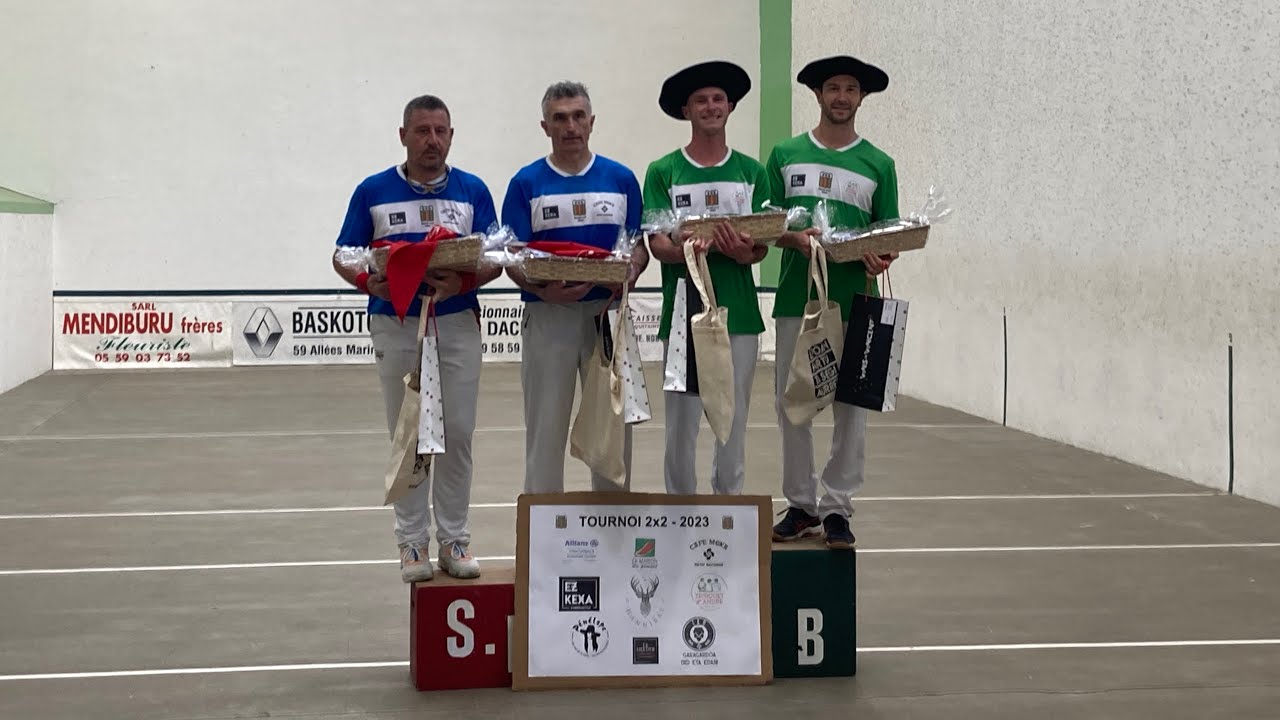 FINALE 1ère A G.BETBEDER & T.HUBERT C/ R.AMESTOY & A.BERGEROT
