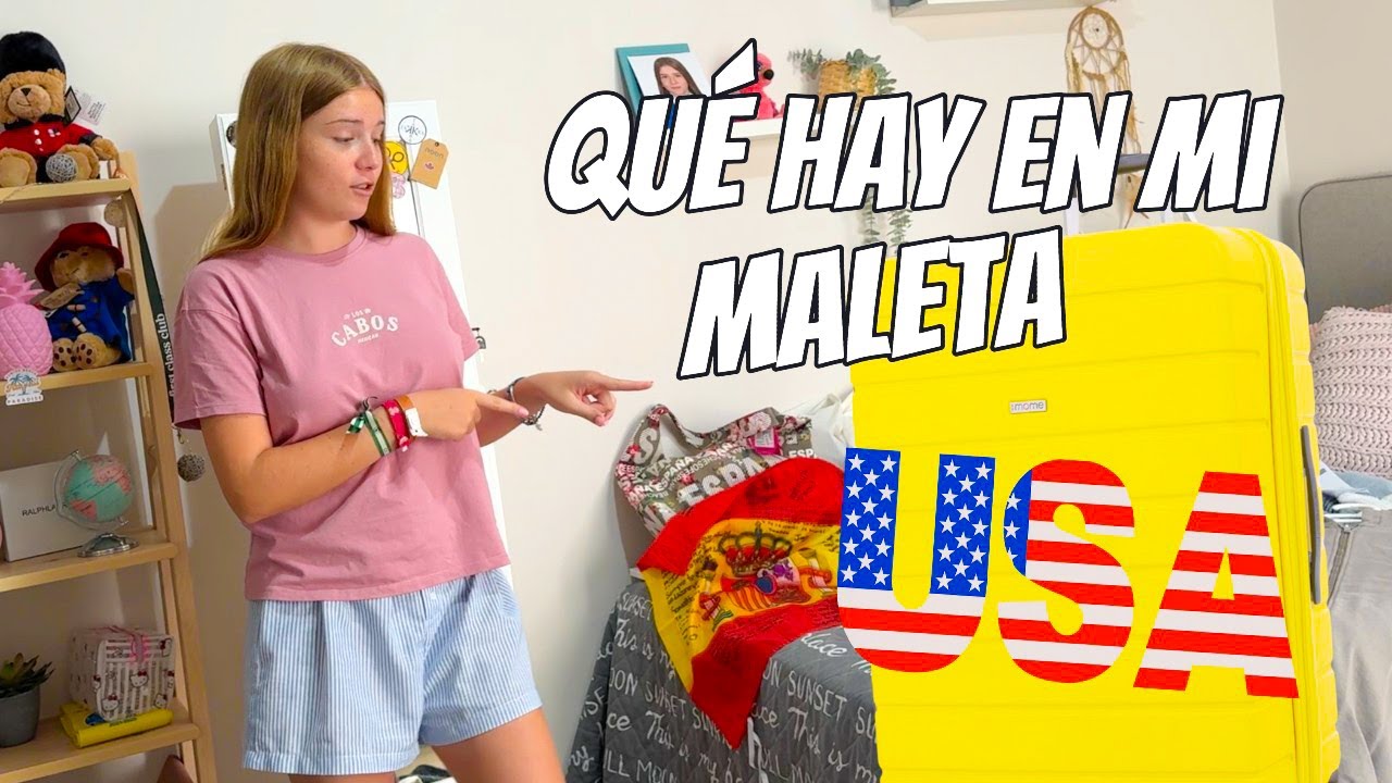 HACIENDO mi MALETA PARA USA 🇺🇸 QUE HAY en MI MALETA PARA ESTADOS UNIDOS?