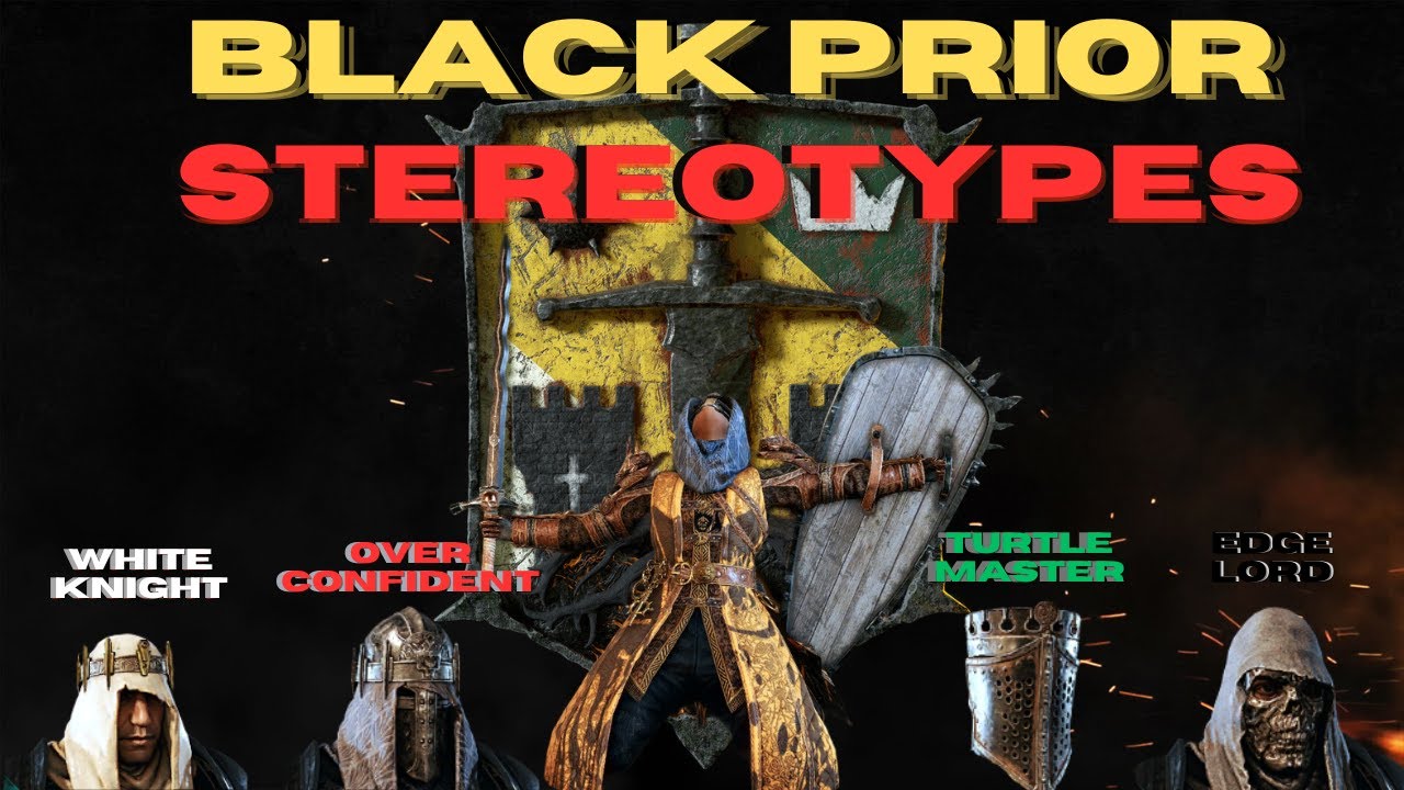 BLACK PRIOR HELMET STEREOTYPES