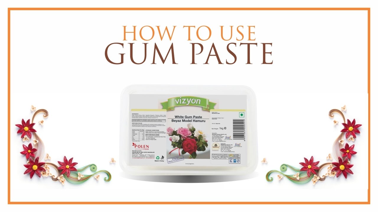 How to use Gumpaste for Cake Decoration?