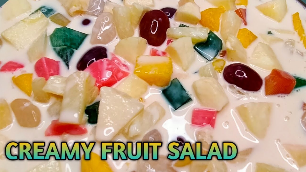 CREAMY FRUIT SALAD W/JELLY