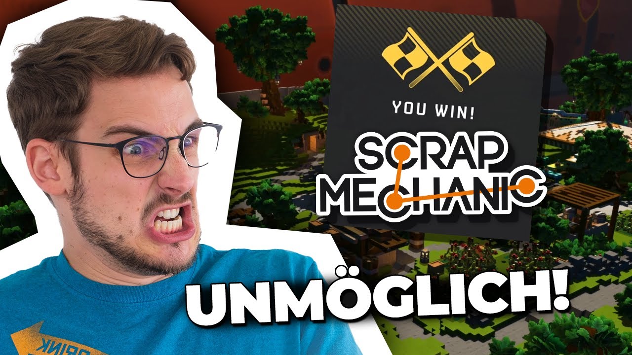 GEWONNEN, aber nicht GEFUNDEN? | Verstecken in Scrap Mechanic