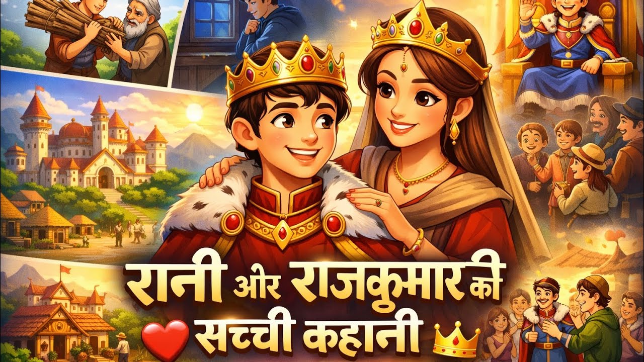 Rani aur Rajkumar ki Sachchi Kahani 👑❤️ #rajkumar #kingstory 