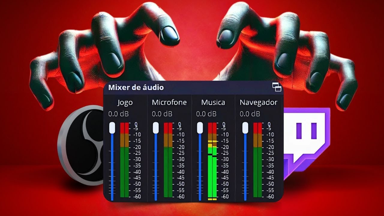 Como SEPARAR os ÁUDIOS da sua LIVE no OBS Studio de forma PROFISSIONAL!