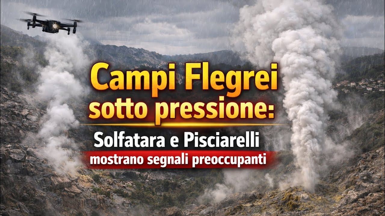 🌋 Campi Flegrei sotto pressione: Solfatara e Pisciarelli mostrano segnali preoccupanti! | 10/02/2026