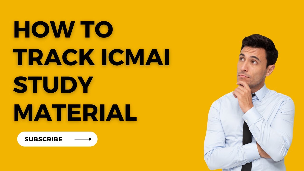 how to track icmai study material online ) how to download online books