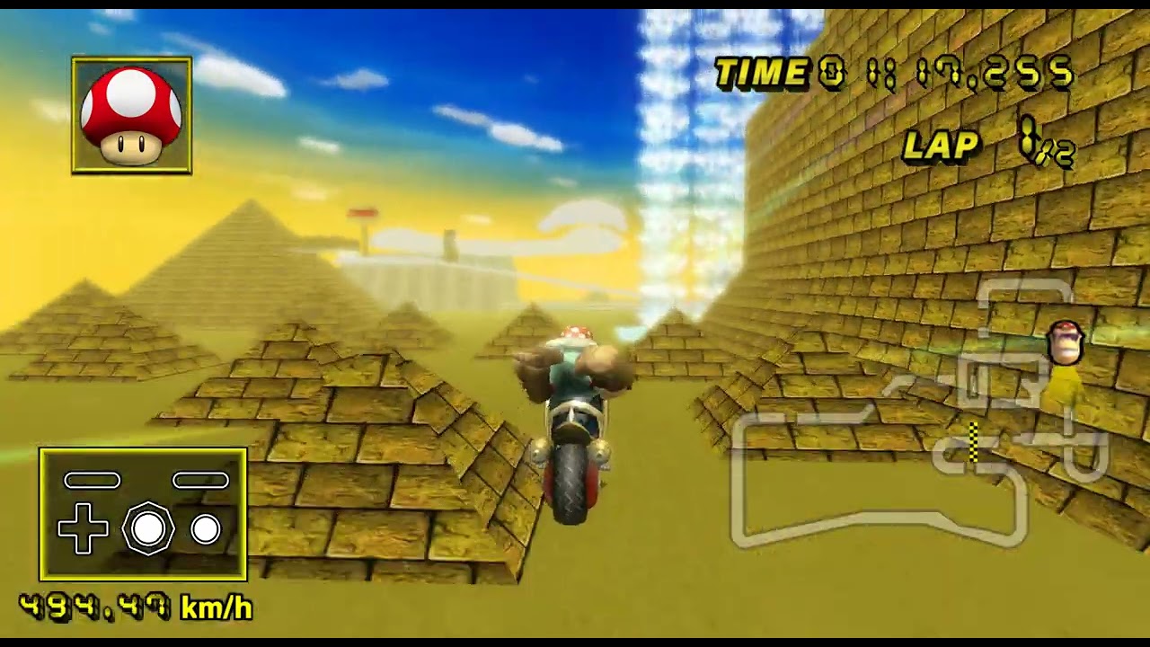【CTGP Legacy WR】 Desert Castle Raceway (v1.3) - 03:07.783 - r&upsilon;s&sigma;X