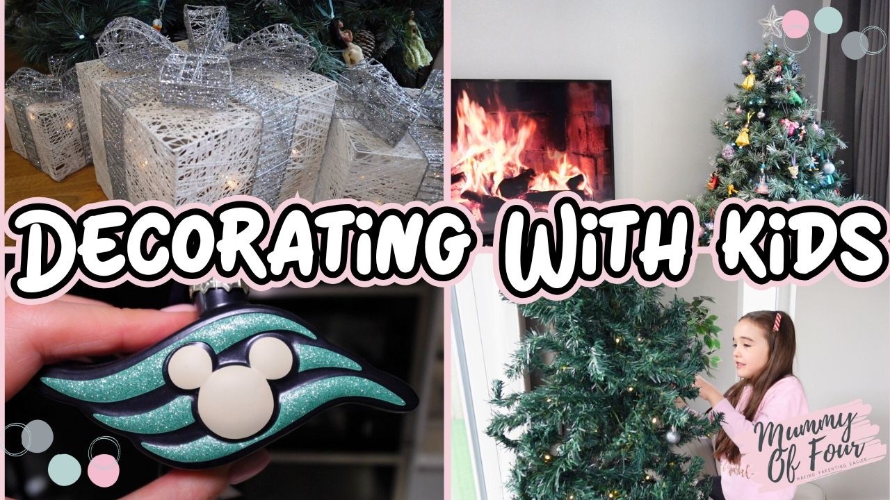 Letting The Kids Decorate A Tree Each 🎄 Cosy & Slightly Chaotic Vlog