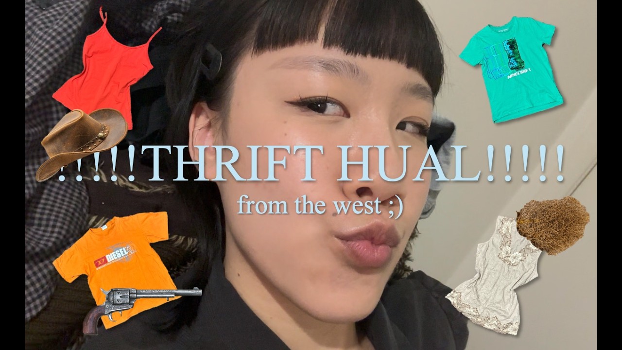 thrift haul from the wild, wild, west || #2