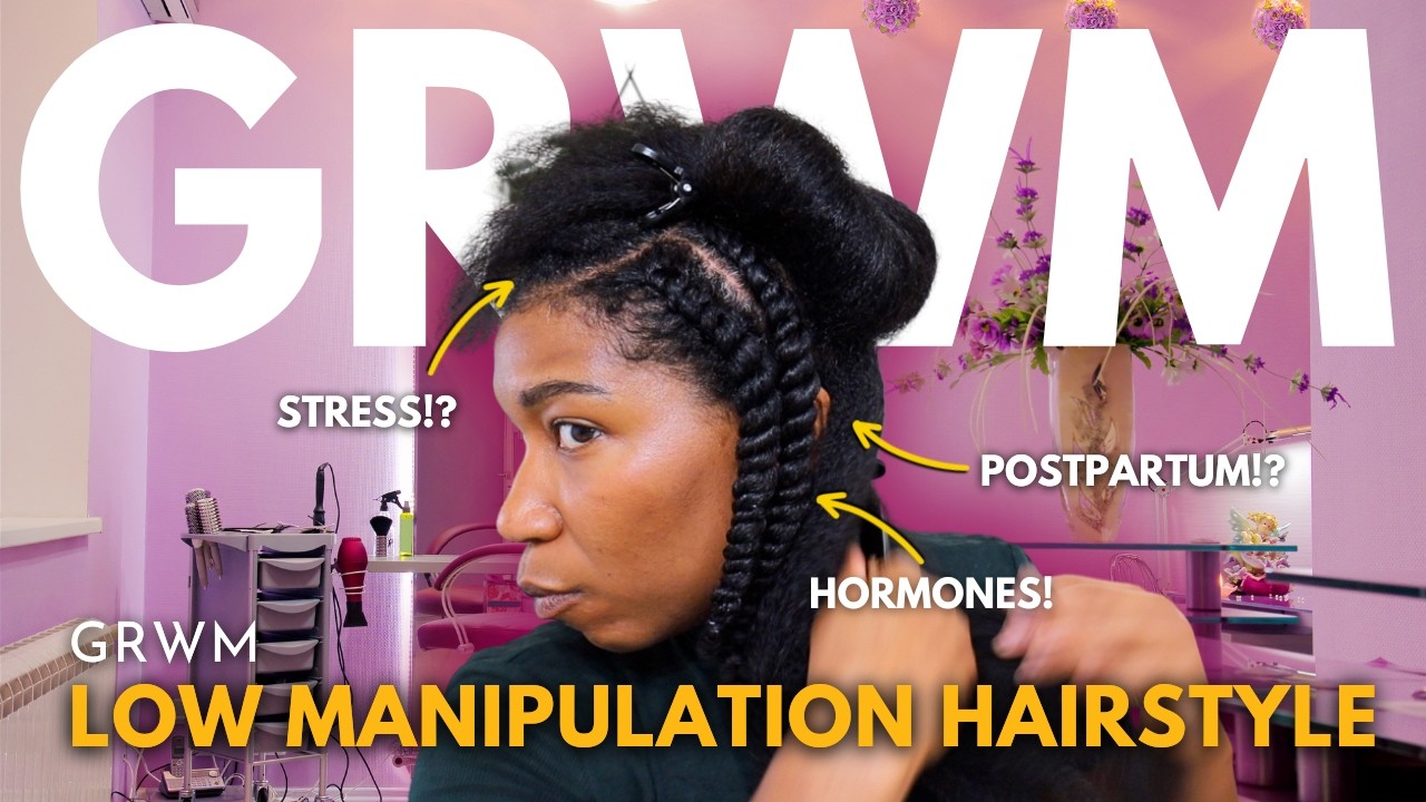 You're NOT Crazy, Your Hair IS Changing! Low Manipulation Hairstyle