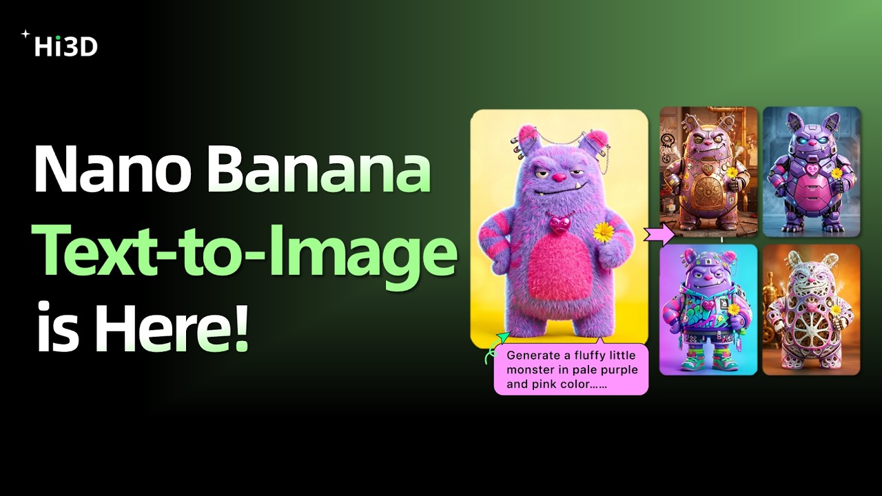 Hi3D Text-to-Image Is Now live！